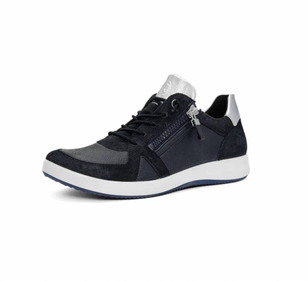 NEW ARA women's riviera sneakers in navy